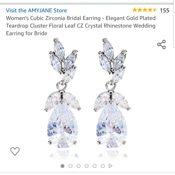 New Amy Jane Teardrop Earrings - Picture 2 of 2